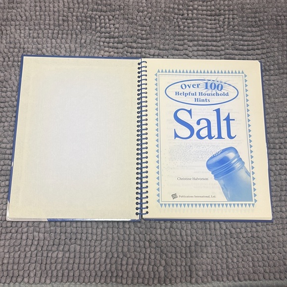 Over 100 Helpful Household Hints Salt hardcover book - Picture 3 of 12